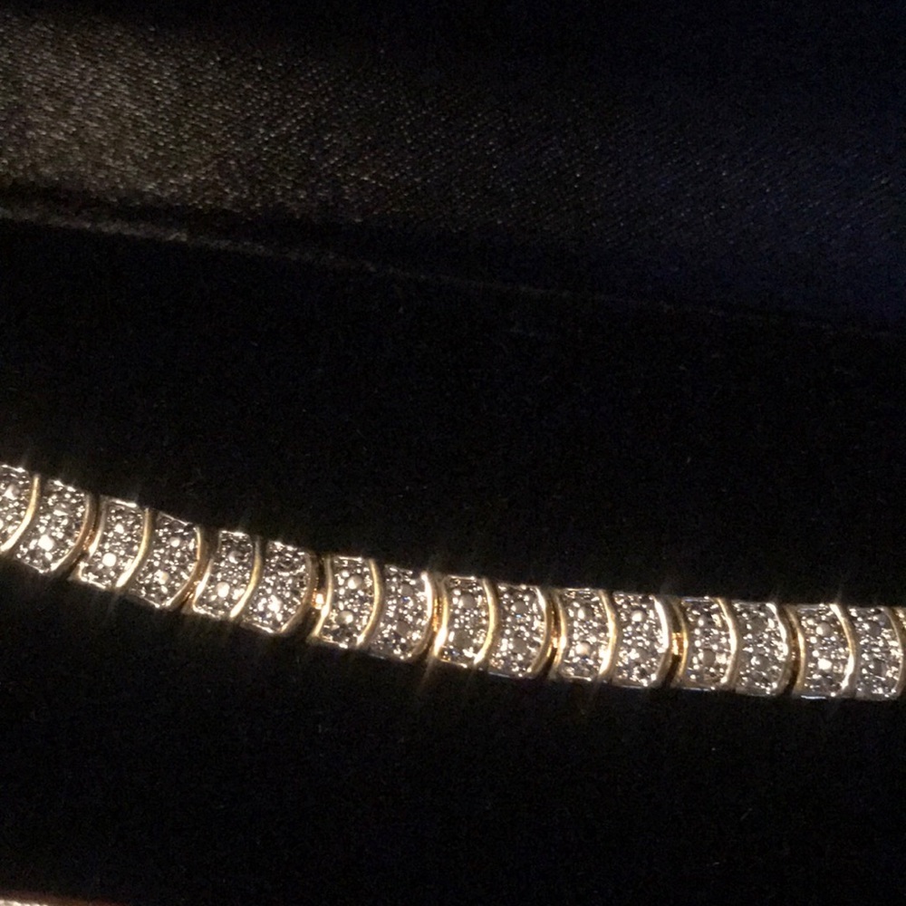 Gold and silver bracelet